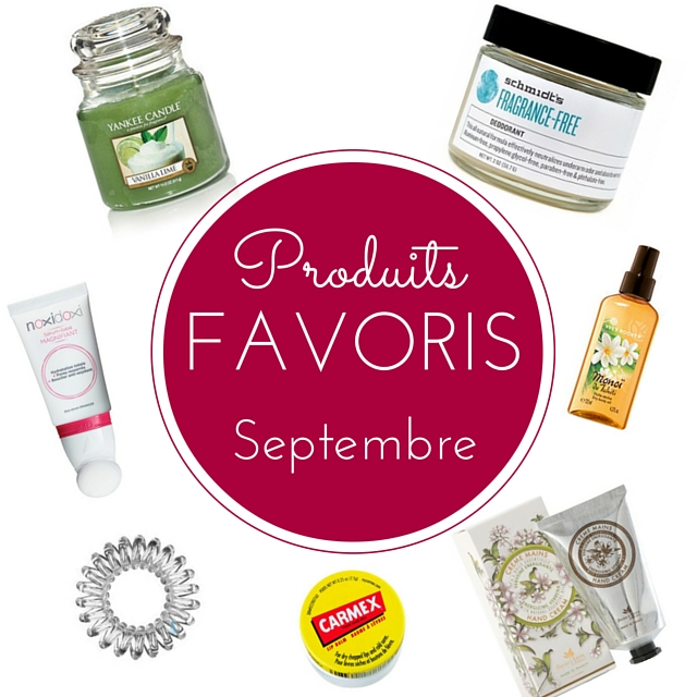 produits favoris septembre