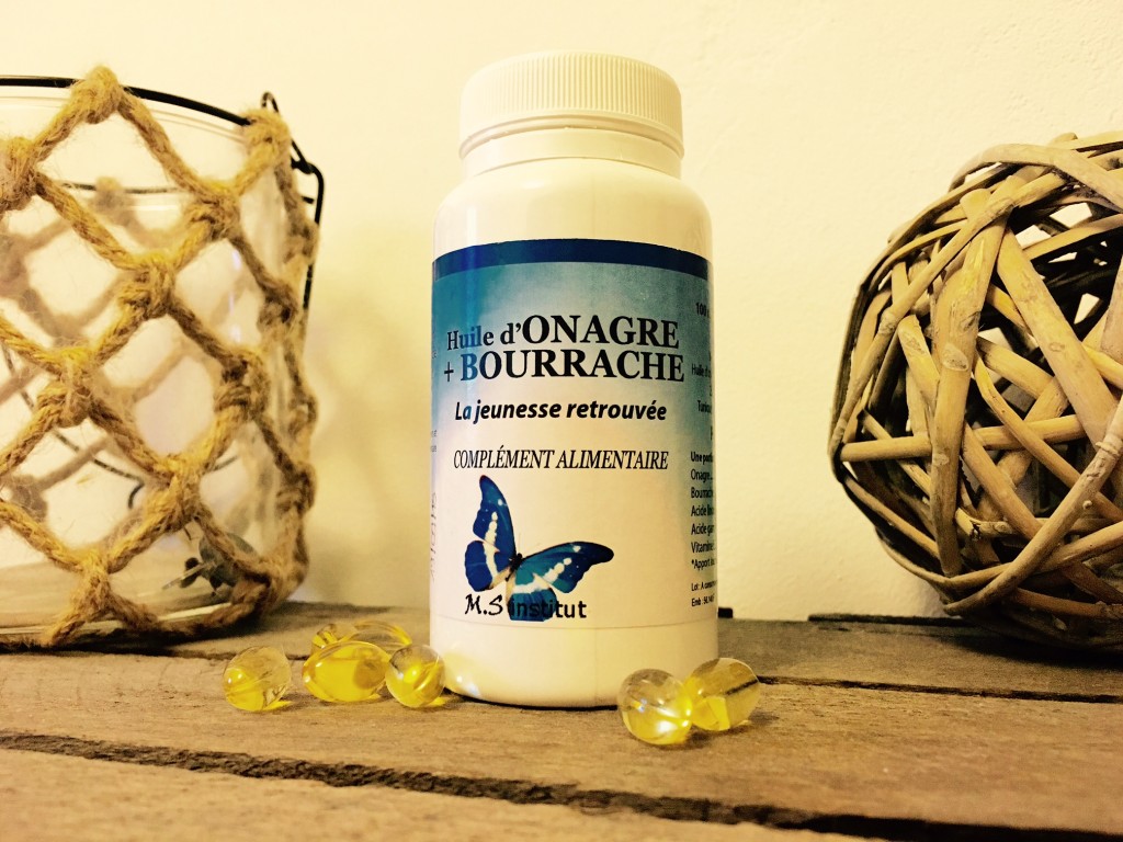 Capsules d'huiles d'Onagre et de bourrache