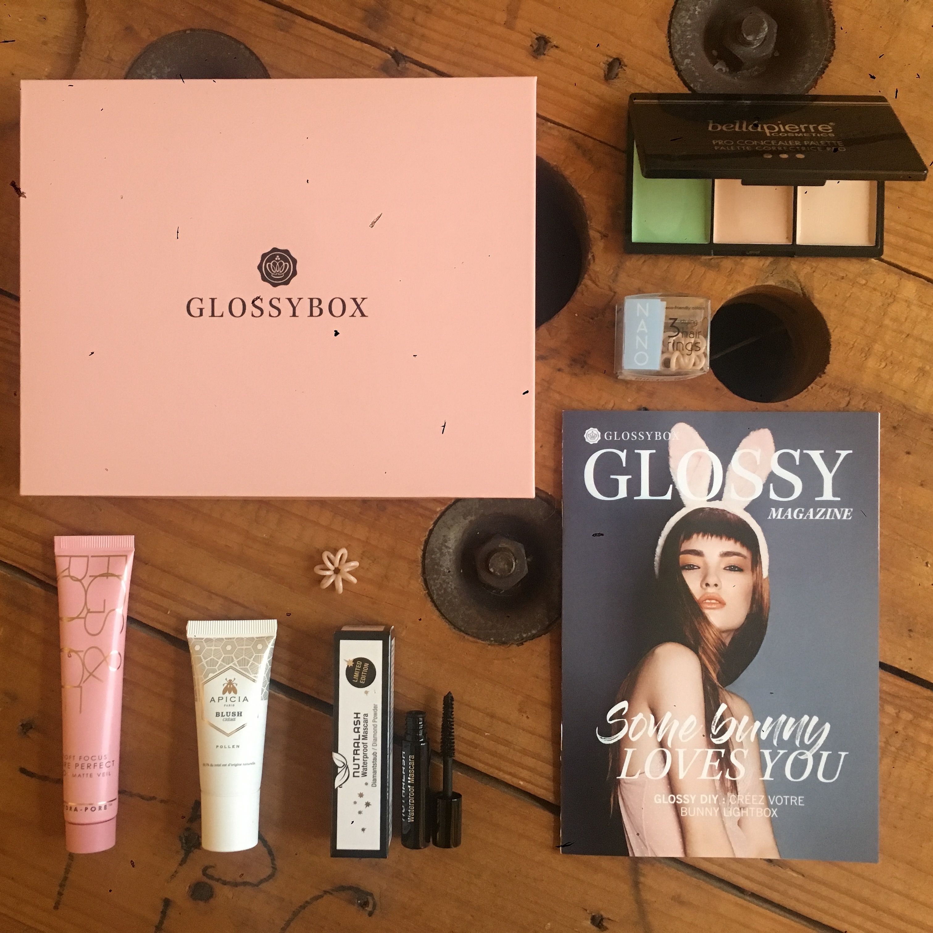 Contenu de la Glossybox de Mars 2018