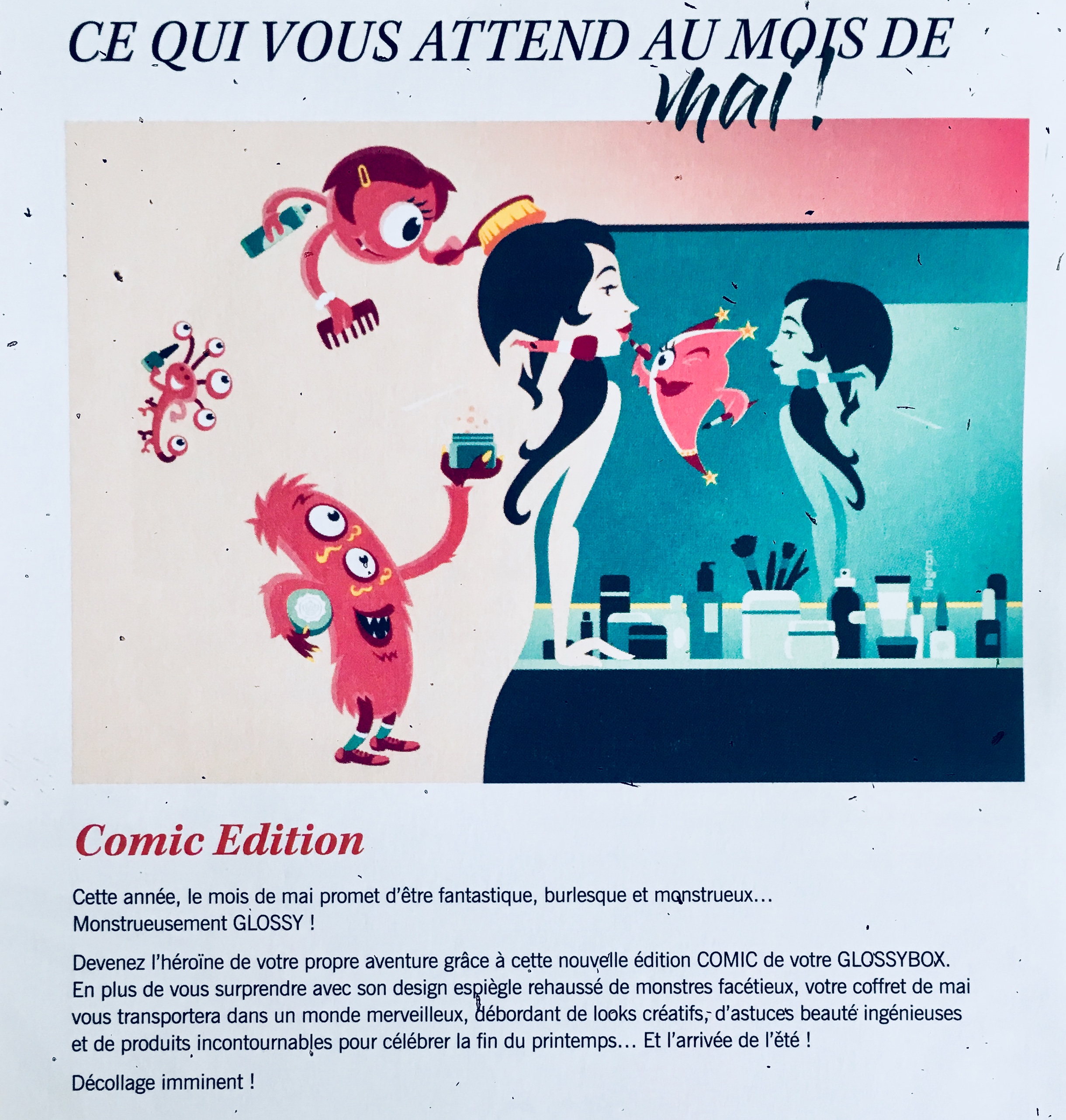 Glossybox de Mai 2018