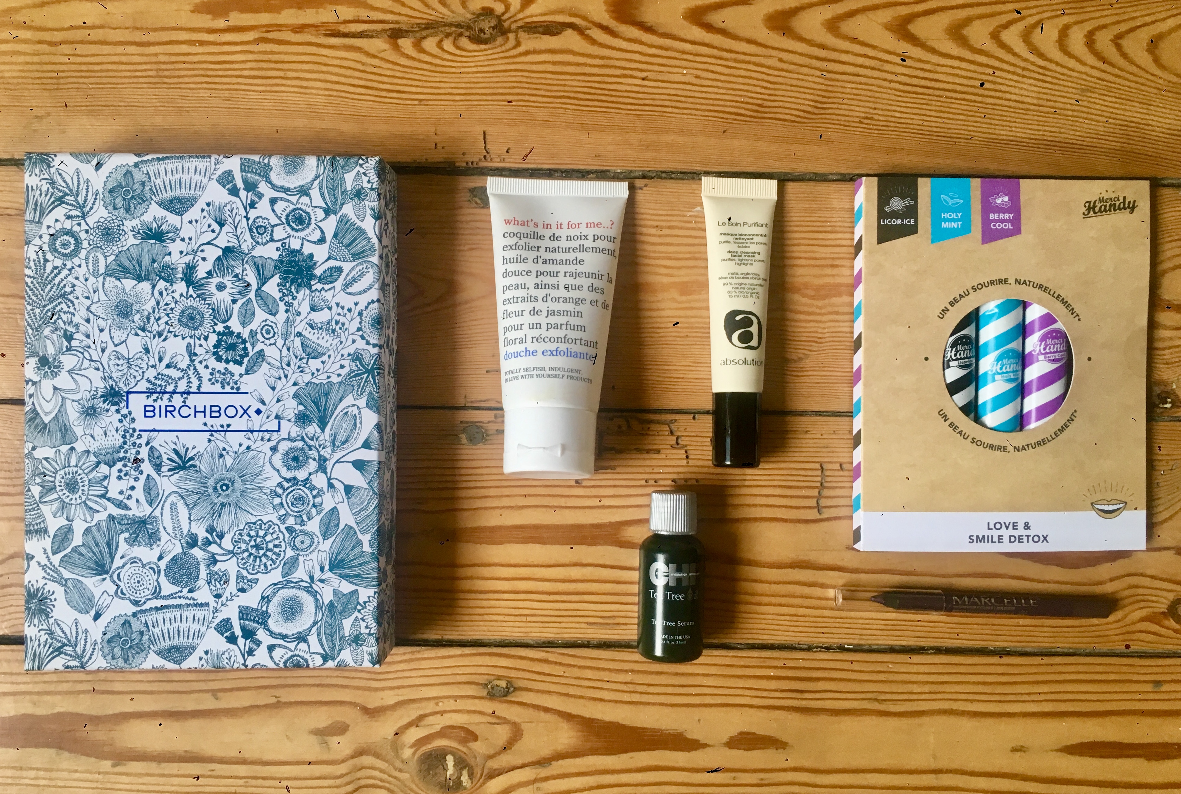 Birchbox d'Avril 2018 - Jardin Secret