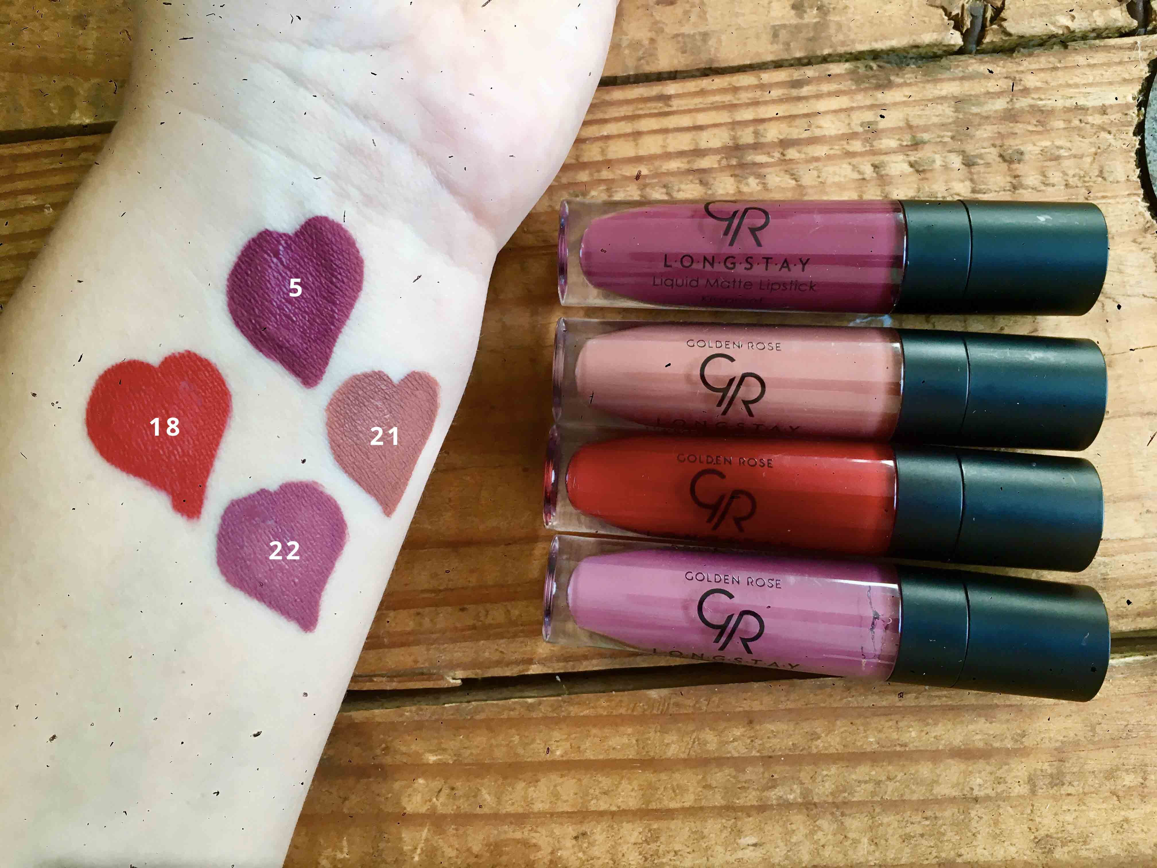 Swatch longstay liquid matte lipstick cookies makeup