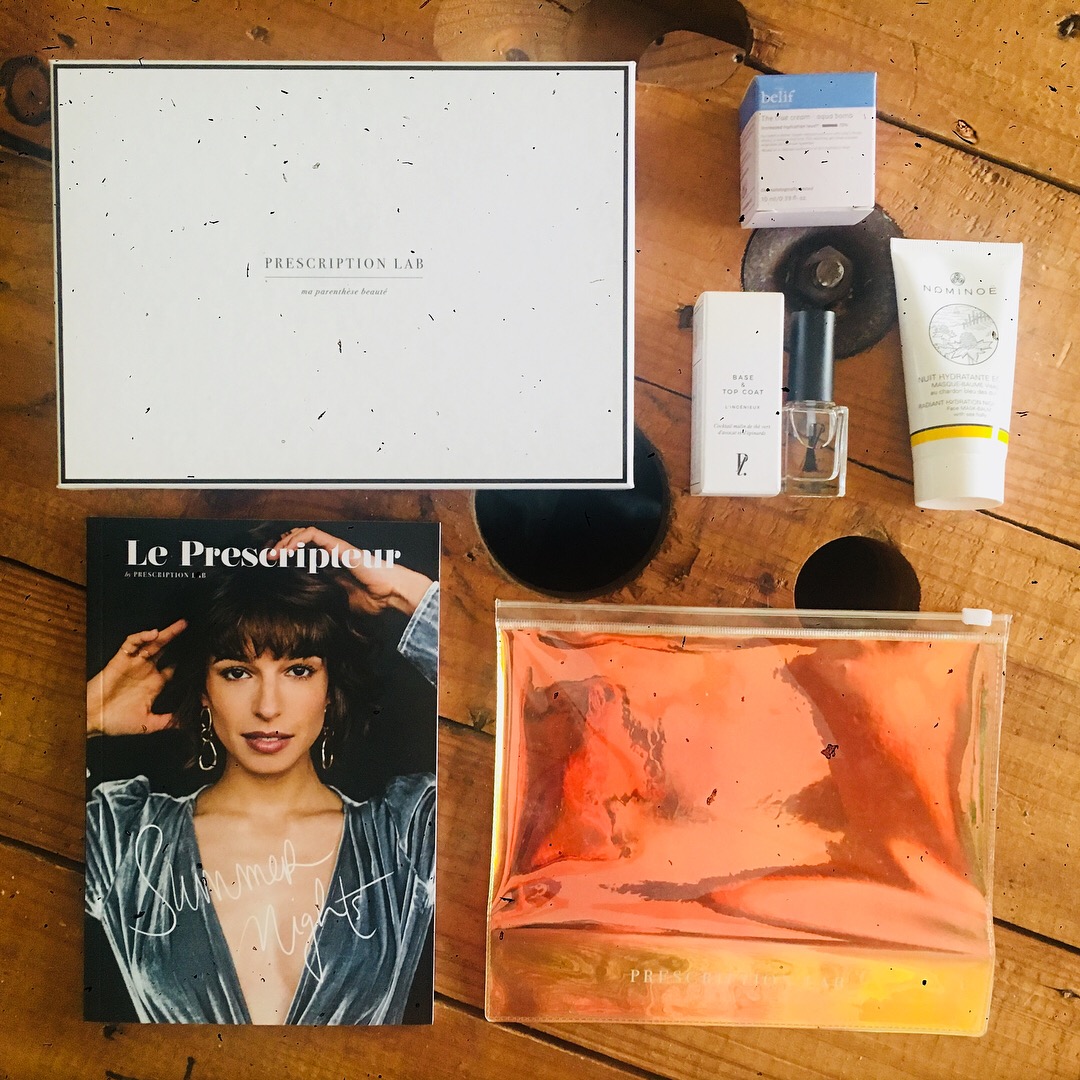 prescription lab d'août 2018