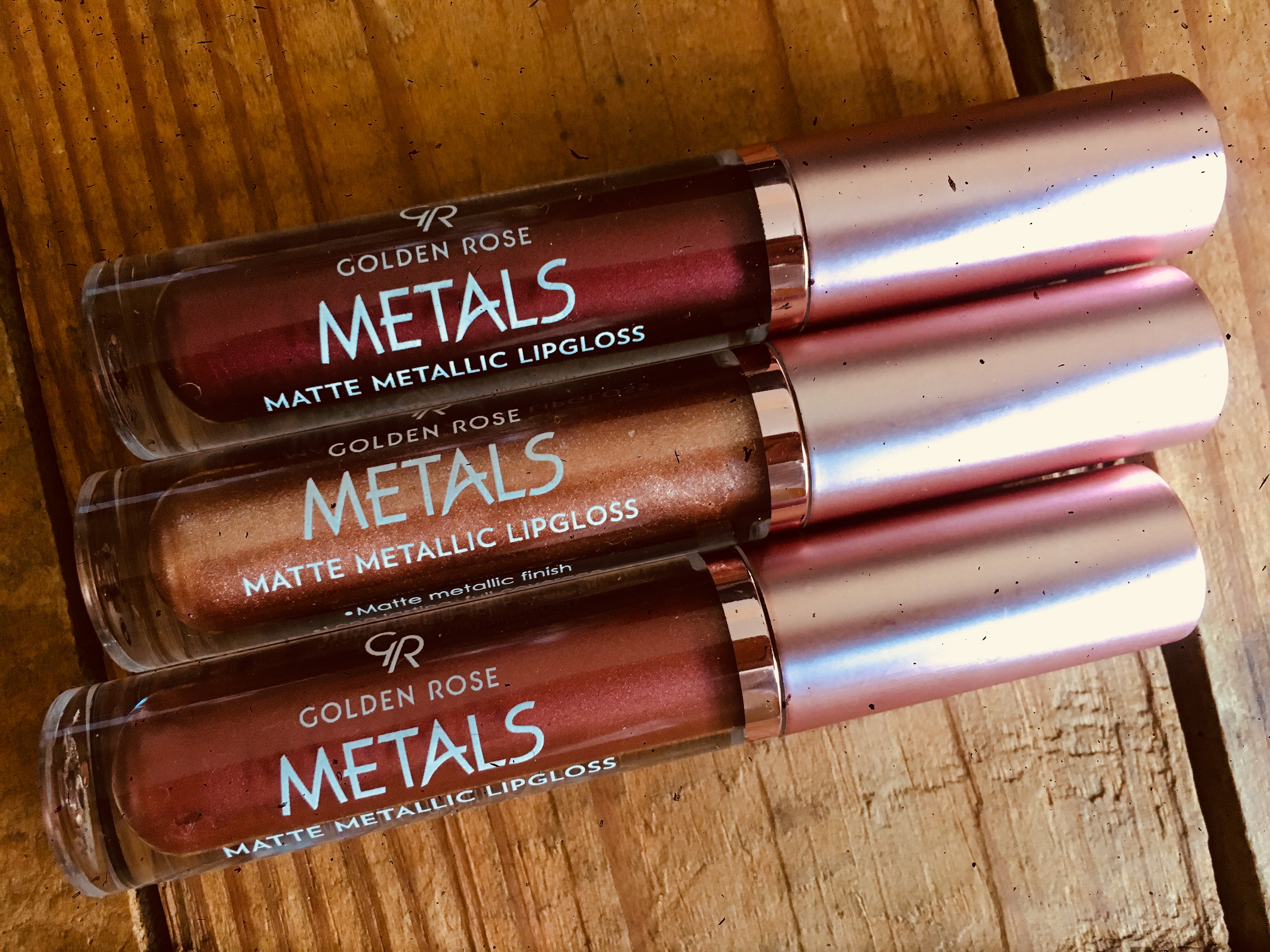 Matte Mettalic LipGloss Cookies MakeUp