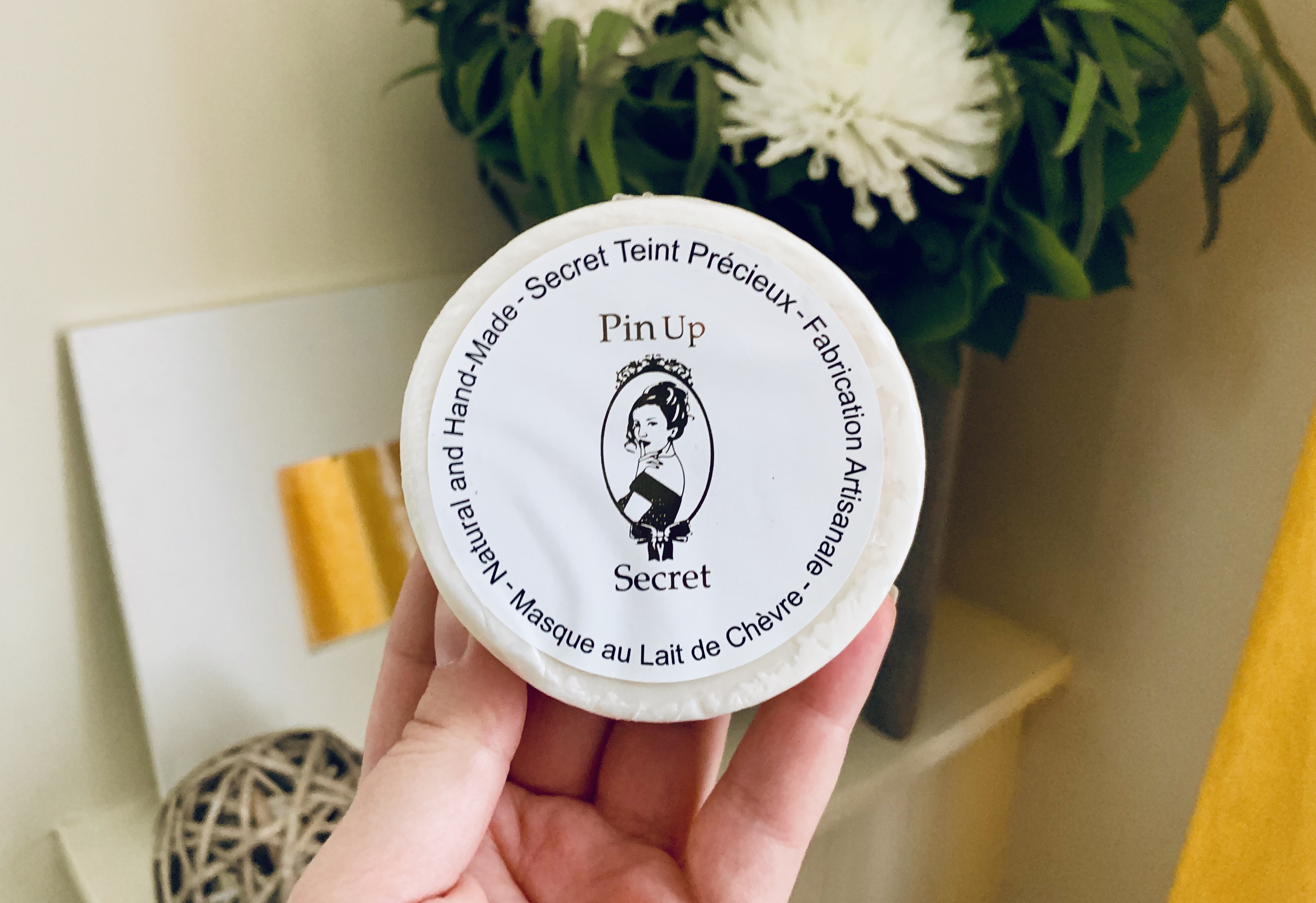 savon-masque au lait de chevre PinUp Secret