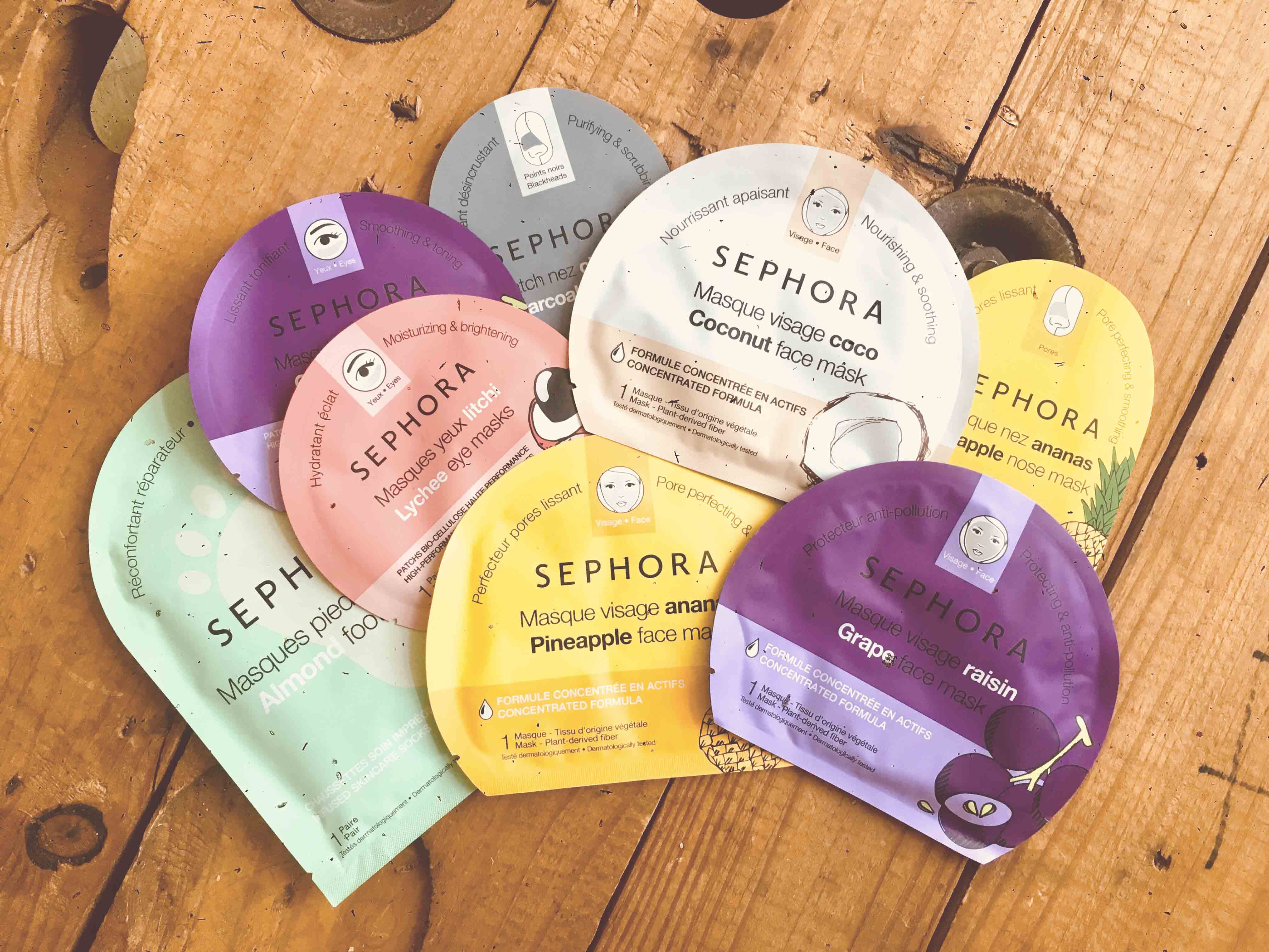 masques sephora - idée cadeau