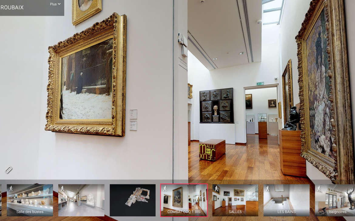 Visite virtuelle du musée La Piscine de Roubaix