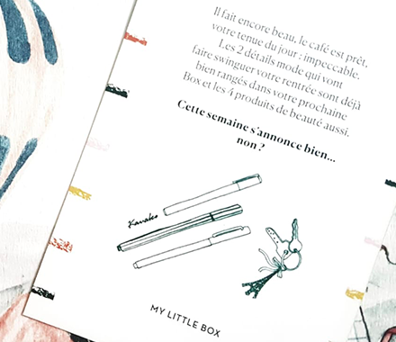 MyLittleBox de Septembre 2018