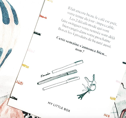 MyLittleBox de Septembre 2018