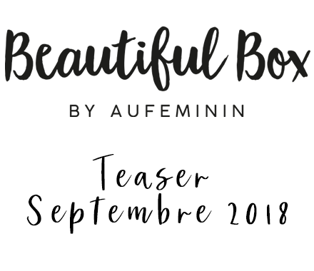 beautiful box de septembre 2018